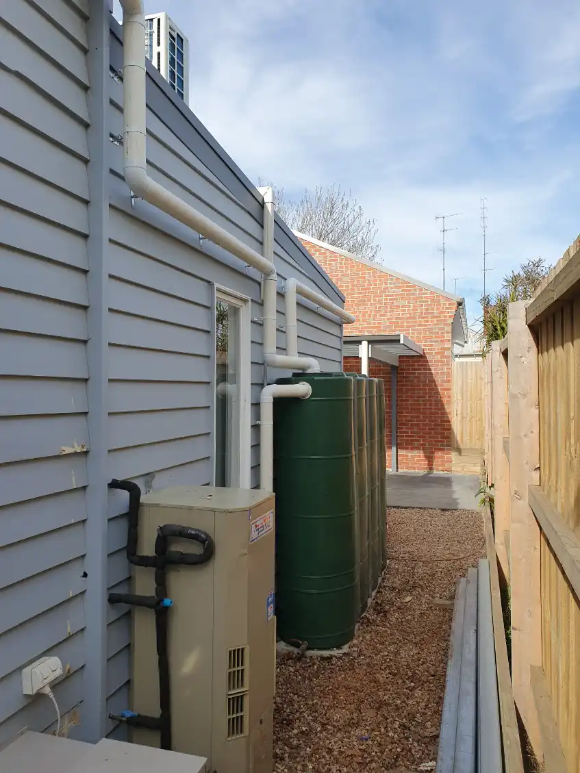 Residential gutter replacement in Ballarat VIC for improved rainwater management.